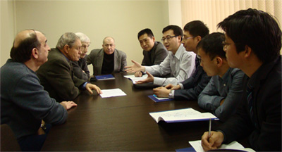 Совещание с китайскими специалистами
